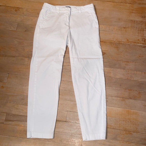 💫4/$30 SMART SET White Skinny Ankle Pants - Picture 2 of 9